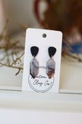 Abstract dangle earrings