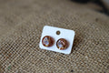 Bronze and gold studs